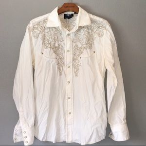 Resistor University western dress shirt